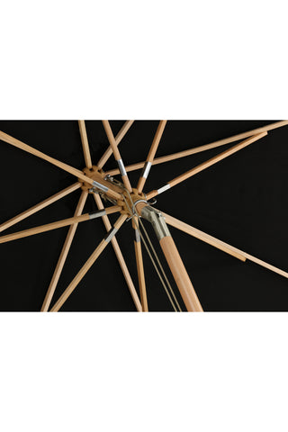 Venture Home Nypo - Paraply w. tilt- Svart - - 330cm