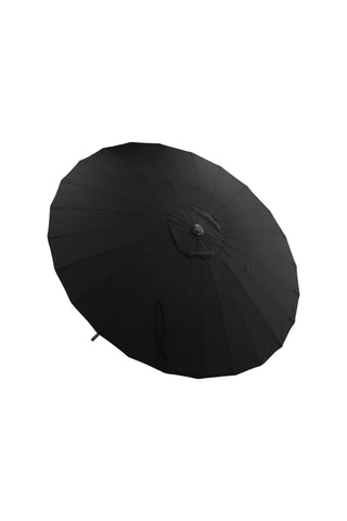 Venture Home Palmetto - Paraply m. tilt- Svart - - 270cm