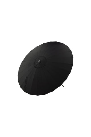 Venture Home Palmetto - Paraply m. tilt- Svart - - 270cm