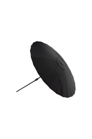 Venture Home Palmetto - Paraply m. tilt- Svart - - 270cm