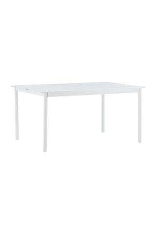 Venture Home Modena - Matbord- Vit - Aluminium - 150*100cm