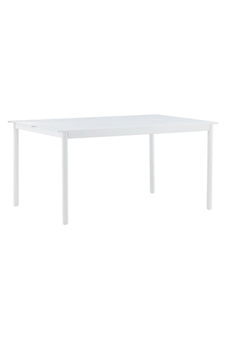 Venture Home Modena - Matbord- Vit - Aluminium - 150*100cm