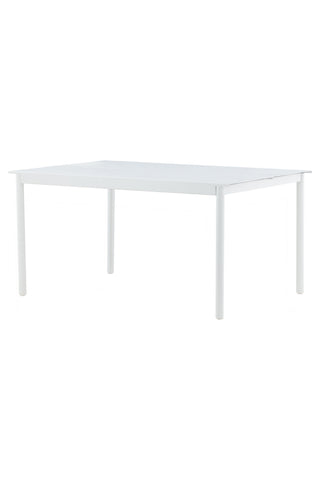 Venture Home Modena - Matbord- Vit - Aluminium - 150*100cm
