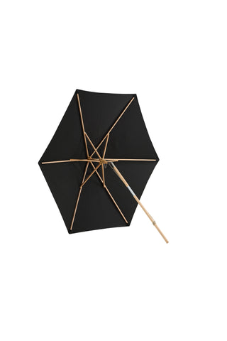 Venture Home Corypho - Paraply w. tilt- Svart - - 250cm