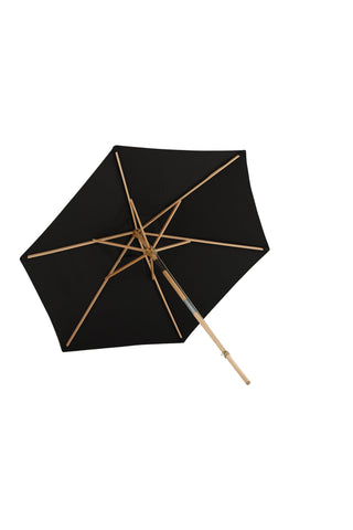 Venture Home Corypho - Paraply w. tilt- Svart - - 250cm