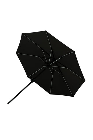 Venture Home Sabal - Paraply med LED- Grå - - 270cm
