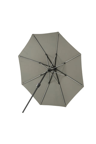 Venture Home Sabal - Paraply med LED- Grå - - 270cm