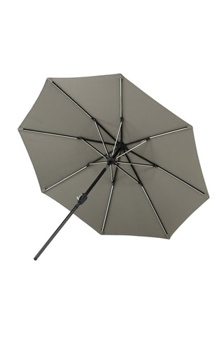 Venture Home Sabal - Paraply med LED- Grå - - 270cm