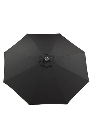 Venture Home Sabal - Paraply med LED- Svart - - 270cm