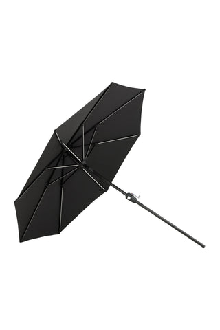 Venture Home Sabal - Paraply med LED- Svart - - 270cm