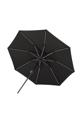 Venture Home Sabal - Paraply med LED- Svart - - 270cm