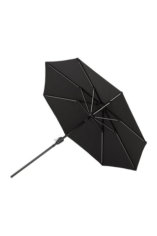 Venture Home Sabal - Paraply med LED- Svart - - 270cm