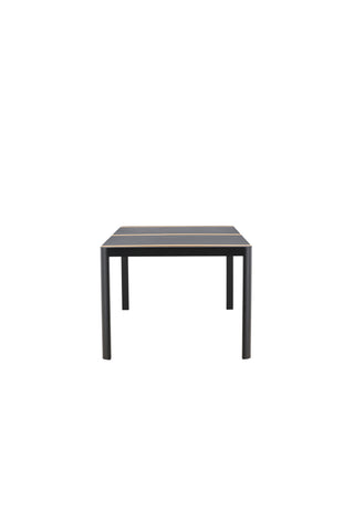 Venture Home Togo - Matbord- Svart / Teak - Allu / Teak - 200*100