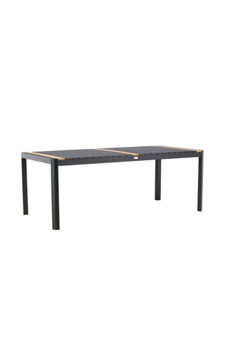 Venture Home Togo - Matbord- Svart / Teak - Allu / Teak - 200*100