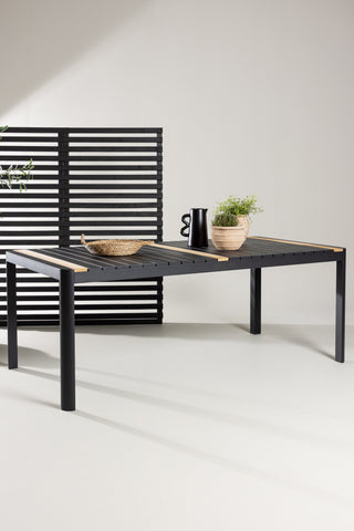 Venture Home Togo - Matbord- Svart / Teak - Allu / Teak - 200*100