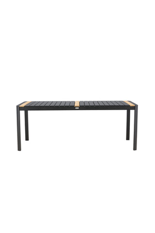 Venture Home Togo - Matbord- Svart / Teak - Allu / Teak - 200*100