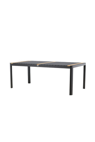 Venture Home Togo - Matbord- Svart / Teak - Allu / Teak - 200*100