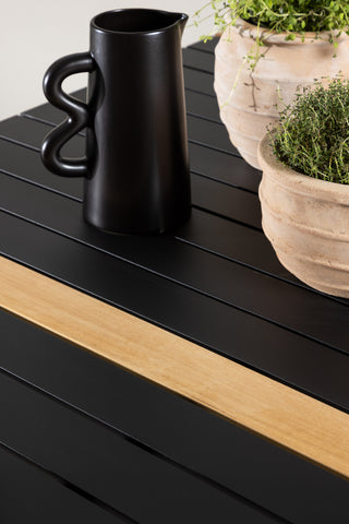 Venture Home Togo - Matbord- Svart / Teak - Allu / Teak - 200*100