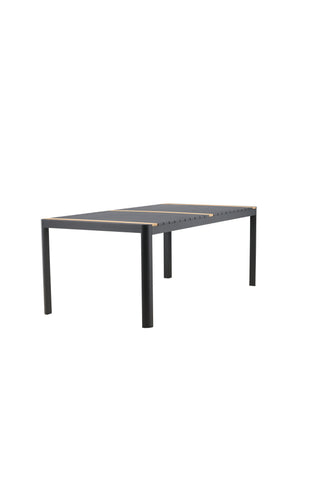 Venture Home Togo - Matbord- Svart / Teak - Allu / Teak - 200*100