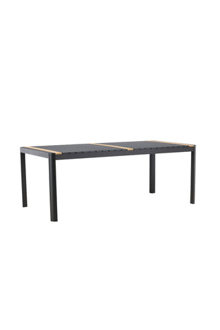 Venture Home Togo - Matbord- Svart / Teak - Allu / Teak - 200*100