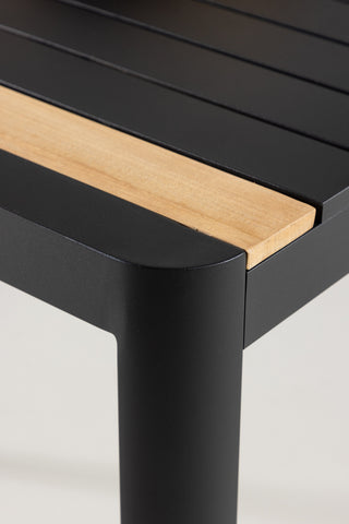 Venture Home Togo - Matbord- Svart / Teak - Allu / Teak - 200*100