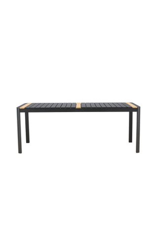 Venture Home Togo - Matbord- Svart / Teak - Allu / Teak - 200*100