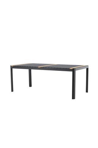 Venture Home Togo - Matbord- Svart / Teak - Allu / Teak - 200*100