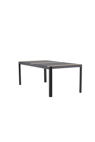 Venture Home Togo - Matbord- Svart / Teak - Allu / Teak - 200*100