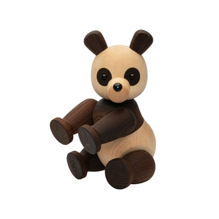 Lotus Panda Trädekoration 25 cm Lönn