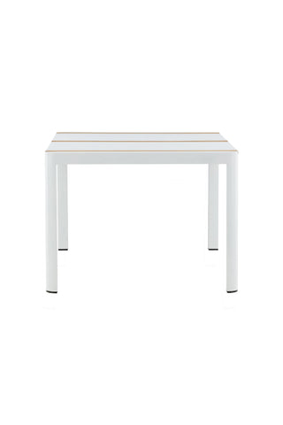 Venture Home Togo - Matbord- Vit / Teak - Allu / Teak - 150*90