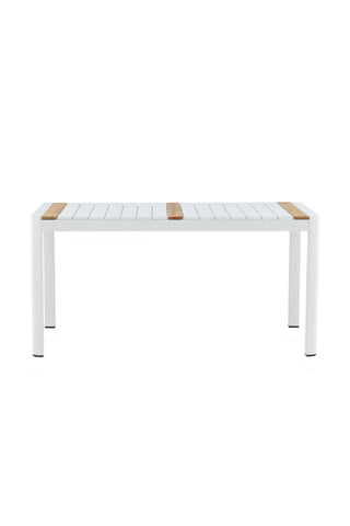 Venture Home Togo - Matbord- Vit / Teak - Allu / Teak - 150*90