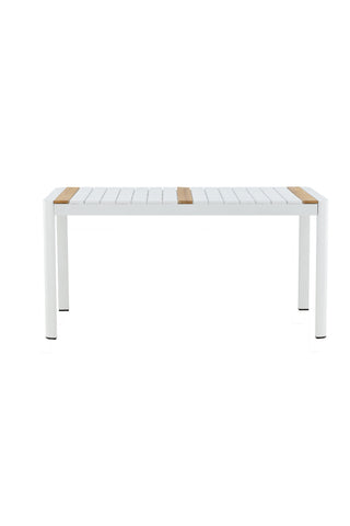 Venture Home Togo - Matbord- Vit / Teak - Allu / Teak - 150*90