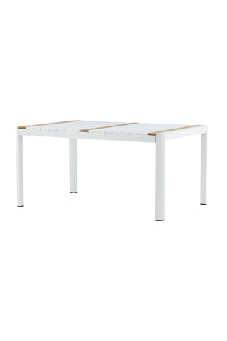 Venture Home Togo - Matbord- Vit / Teak - Allu / Teak - 150*90