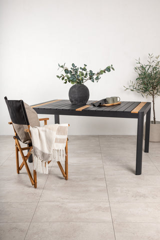 Venture Home Togo - Matbord- Svart / Teak - Allu / Teak - 150*90