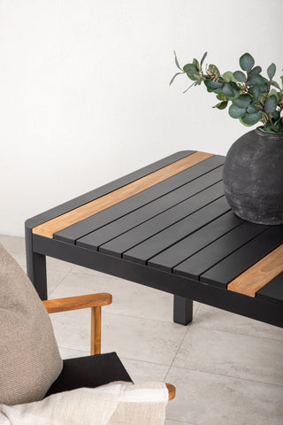 Venture Home Togo - Matbord- Svart / Teak - Allu / Teak - 150*90