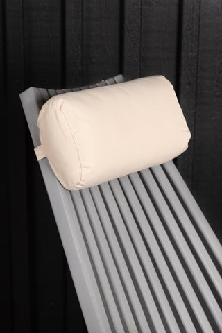 Venture Home Lounge Chair - Acacia M/nackkudde - Mörkgrå tvätt