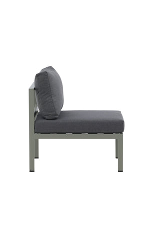 Venture Home Copacabana Mittdel - Khaki / Grå kudde