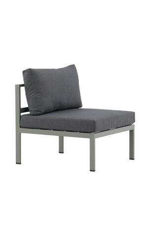 Venture Home Copacabana Mittdel - Khaki / Grå kudde