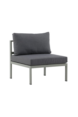 Venture Home Copacabana Mittdel - Khaki / Grå kudde