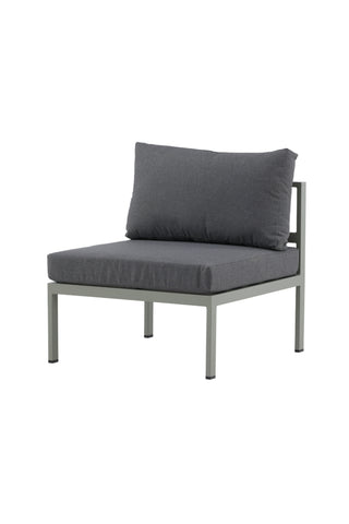Venture Home Copacabana Mittdel - Khaki / Grå kudde