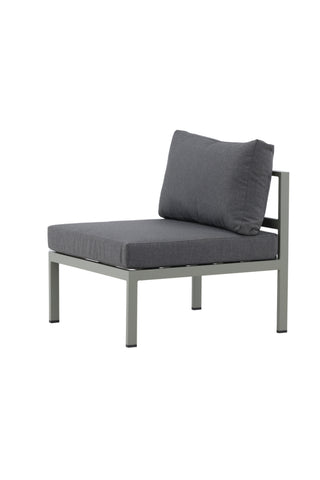 Venture Home Copacabana Mittdel - Khaki / Grå kudde