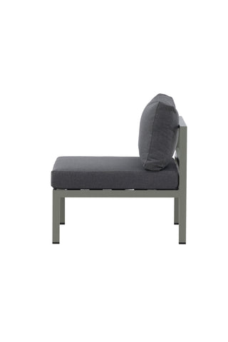 Venture Home Copacabana Mittdel - Khaki / Grå kudde