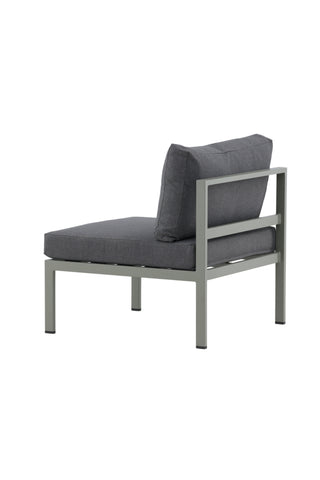 Venture Home Copacabana Mittdel - Khaki / Grå kudde