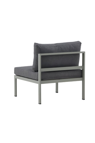 Venture Home Copacabana Mittdel - Khaki / Grå kudde