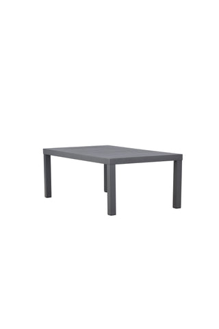 Venture Home Copacabana Soffbord - Svart / Svart Aluminium