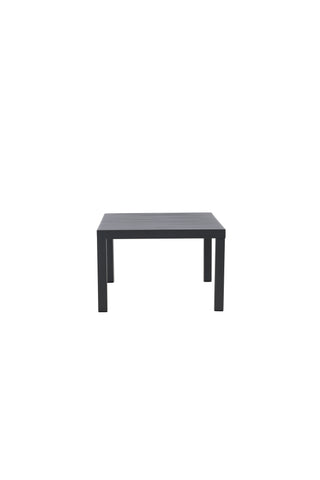 Venture Home Copacabana Soffbord - Svart / Svart Aluminium