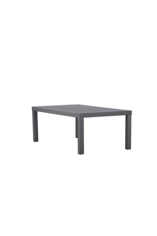 Venture Home Copacabana Soffbord - Svart / Svart Aluminium