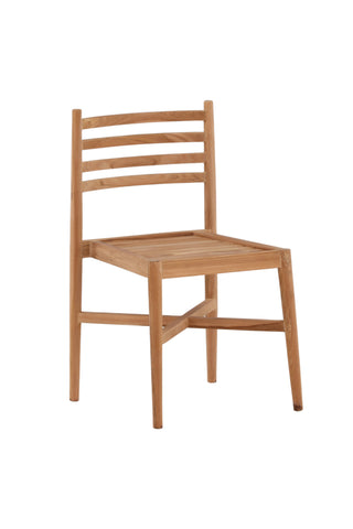 Venture Home Matstol - stapelbar - Teak gyllene