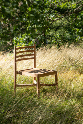 Venture Home Matstol - stapelbar - Teak gyllene
