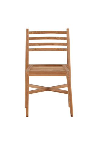 Venture Home Matstol - stapelbar - Teak gyllene